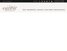 Tablet Screenshot of ediblebrooklyn.com